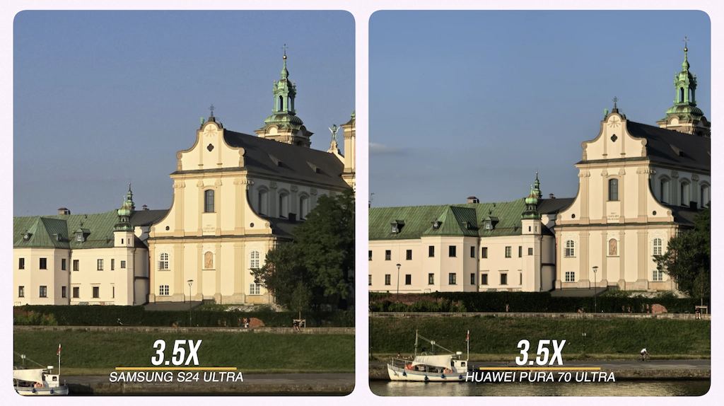 Samsung S24 Ultra vs Huawei P70 Pura Ultra